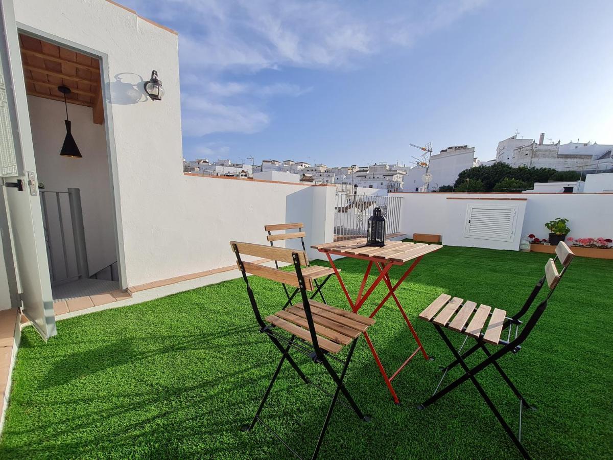 El Aljibe De Cobarrubias, Apartamento 3, Terraza Privada ベヘール・デ・ラ・フロンテーラ エクステリア 写真